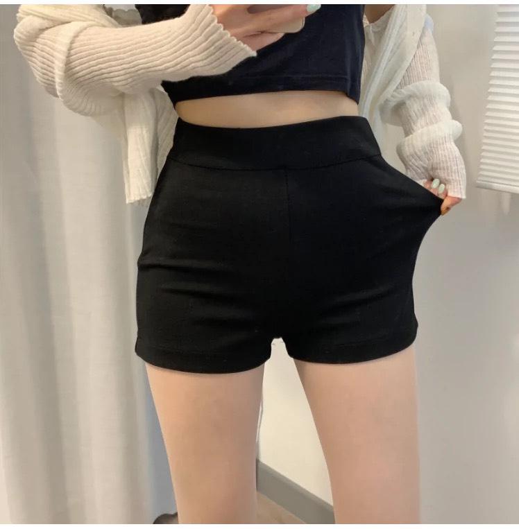 Product Introduction of Quần Short Biker Bigsize Nữ Cạp Cao Dáng Ngắn Tôn Dáng, Nâng V3, Quần Legging Chất Vải Umi Gân Cho Nữ Chuppy (50-95kg)- Q511 3