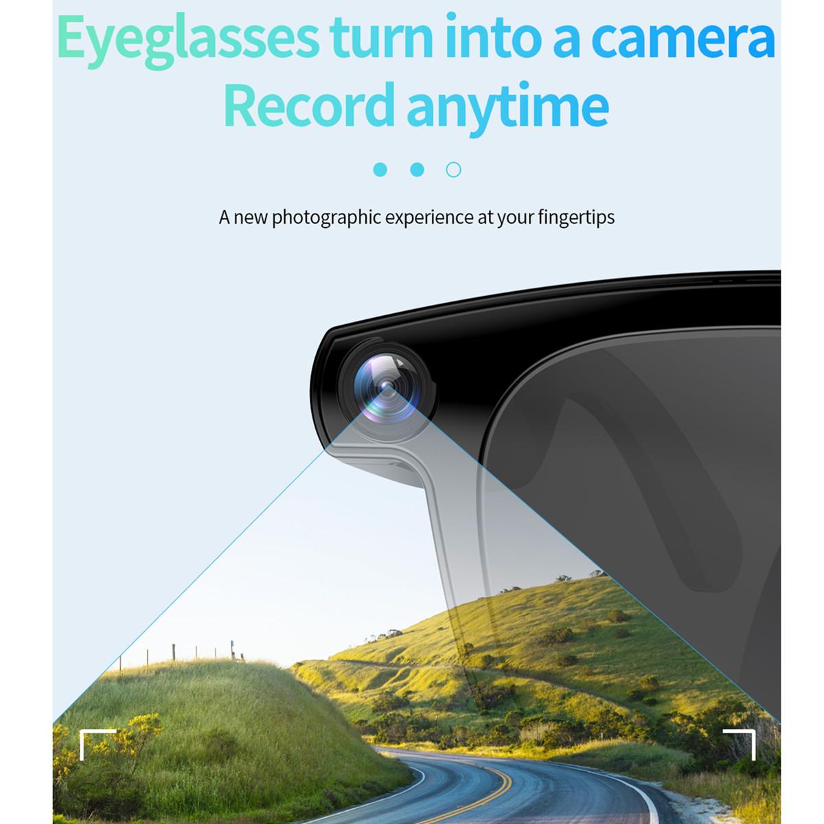 Smart Glasses 12MP Camera 2K HD Image Capture Bluetooth Call Voice Assistant Photo Recognize Video Shooting Noise Cancel Glasses - Image 4