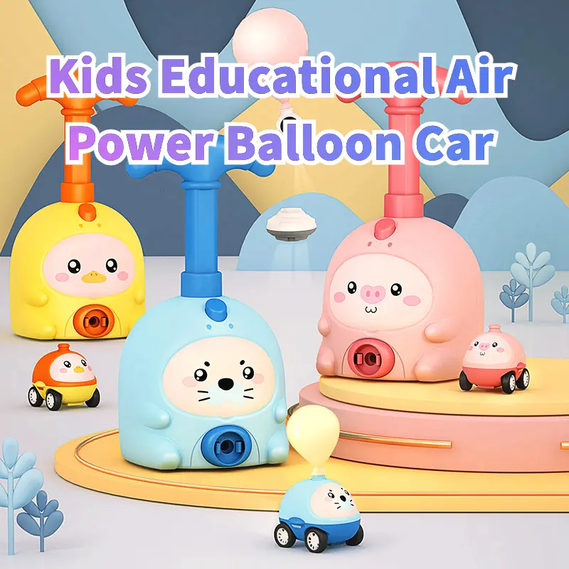 Kids Educational Air Power Balloon Car