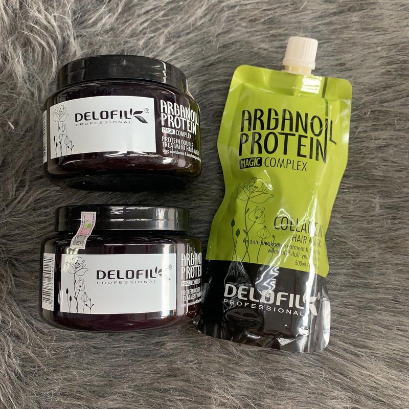 Kem ủ tóc phục hồi suôn mượt chuyên sâu Delofil 500ml (Chính hãng)