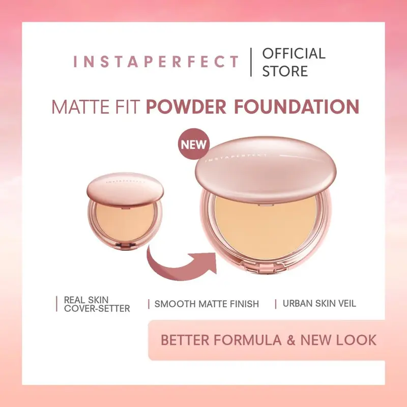 Instaperfect Daily Glam Complexion Essentials Bundle (Skincover Air Cushion + Matte Fit Powder Foundation) 6