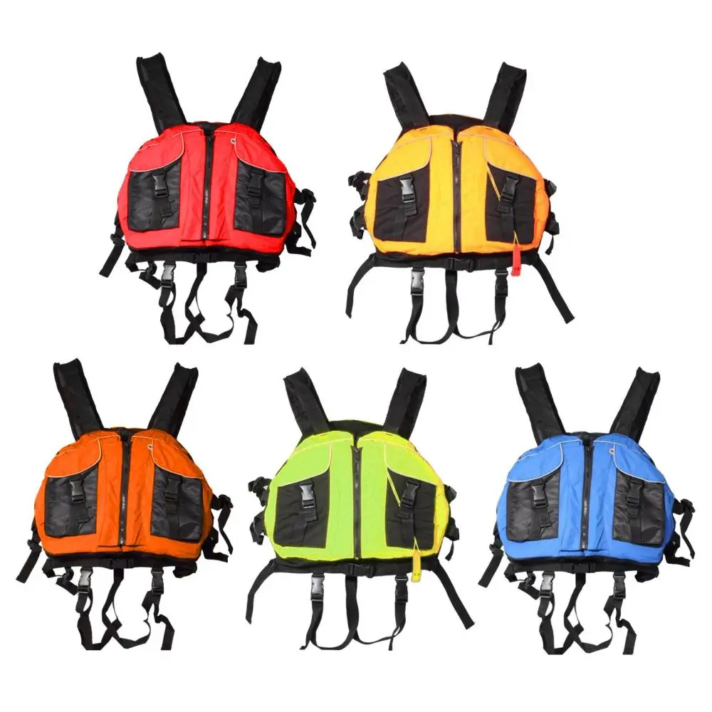 Life Jackets Vest,Swimming Vest for Adult/Children,Outdoor Fishing Life Jacket Kayak Vest Life Jackets Water Sports Floatation Vest Survival Gear