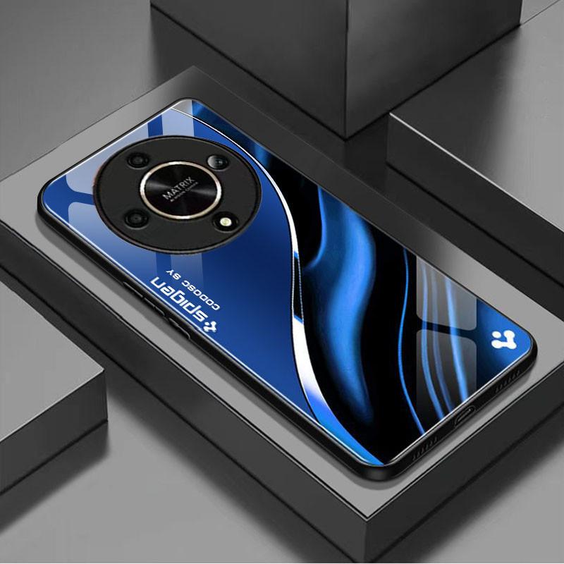 สำหรับ Honor X9D X9C X9B X9A X7C เคสอัจฉริยะ 5G รุ่นเกียร์ 200 5G Pro 5G เคสกันกระแทก กระจกนิรภัย ฝา