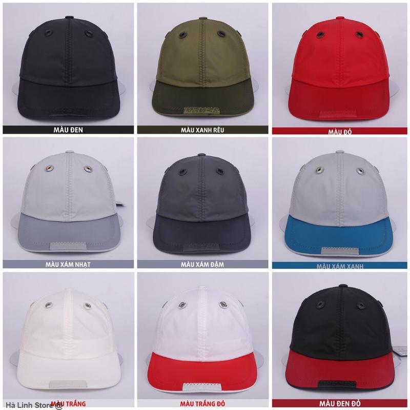 Mũ Lưỡi Trai/Nón Sơn Vải Gió Cao Cấp Nhiều Màu Dễ Lựa Chọn