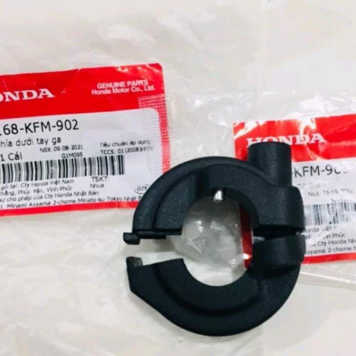 Cùm tay ga Wave A , Wave RS , Future Neo , Wave S110 , Blade zin HONDA ( chưa có ốc ) / cùm ống ga Wave RS , S110