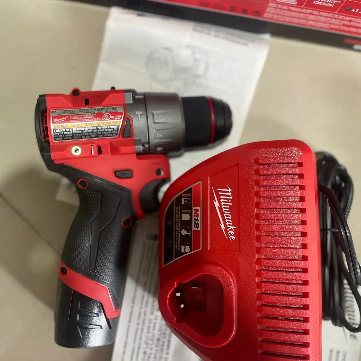 Máy khoan 3 chức năng Millwau.kee M12 3404-20 gen 3, mới nhất
