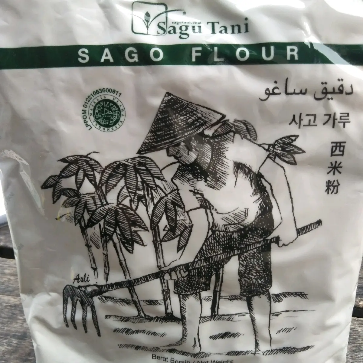 tepung sagu cap tani 500 gram