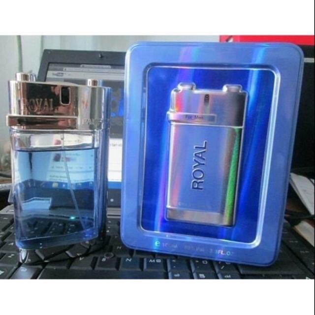 Nước Hoa Cho Nam Royal Hộp Thiết Xanh Dương 100ml 1