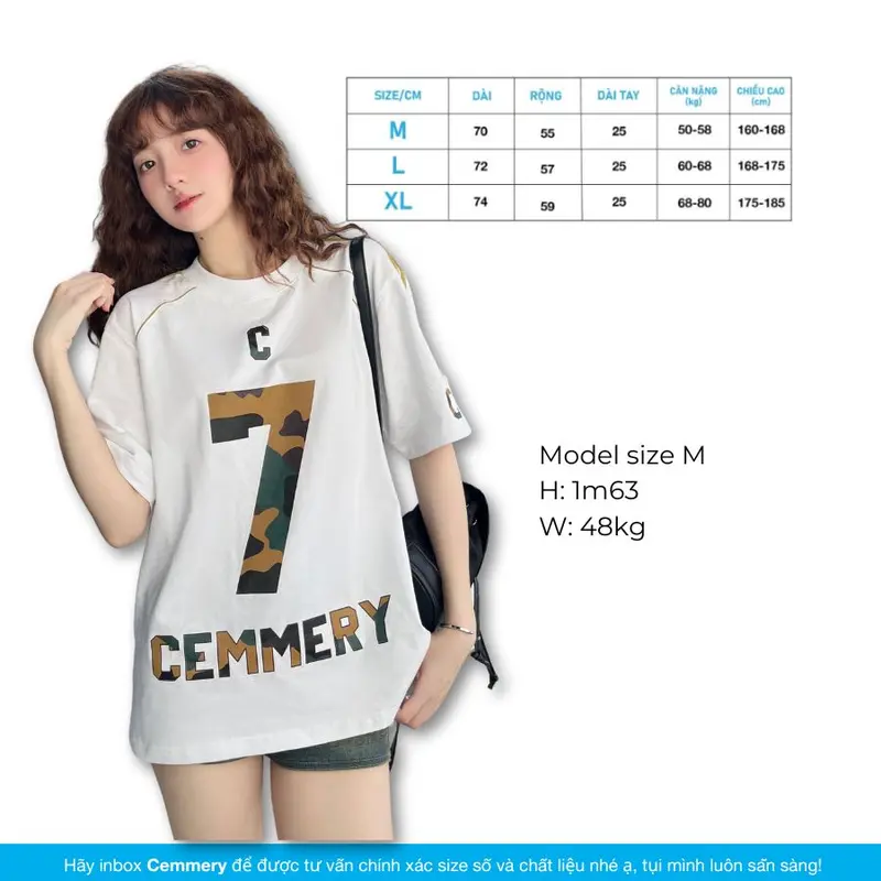 Áo Thun CEMMERY Local Brand Chính Hãng Camo Tee Áo Thun Unisex Nam Nữ Cổ Tròn Menswear 2 Màu 8
