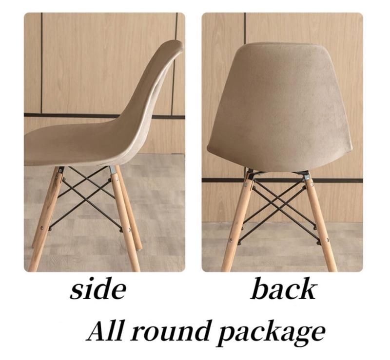 Product Introduction of Bọc Ghế Nhung, Phong Cách Eames, Vỏ Tích Hợp Không Tay Đàn Hồi, Bọc Ghế, Siêu Mềm, Thích Hợp Cho Ghế Ăn 11