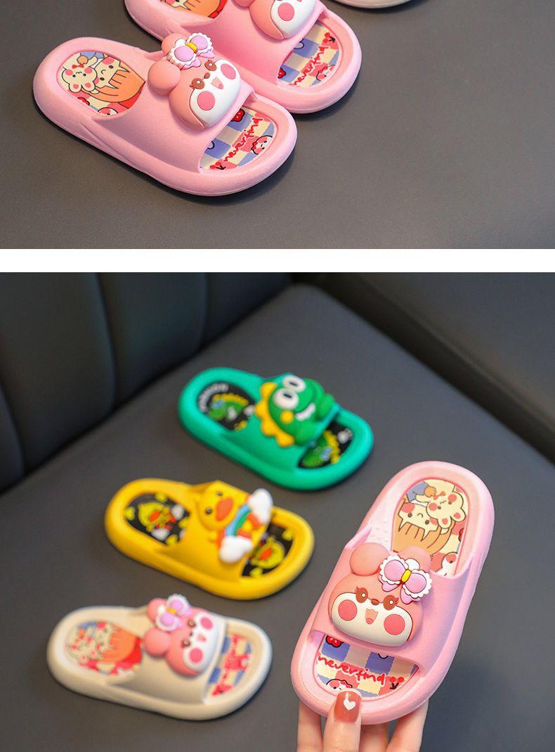 Product Introduction of รองเท้าแตะสำหรับเด็กชายและเด็กหญิง พื้นนุ่ม ลายการ์ตูน เหมาะสำหรับเด็กอายุ 3-12 ปี รองเท้า  แตะ รองเท้า  เด็ก  ผู้หญิง 9