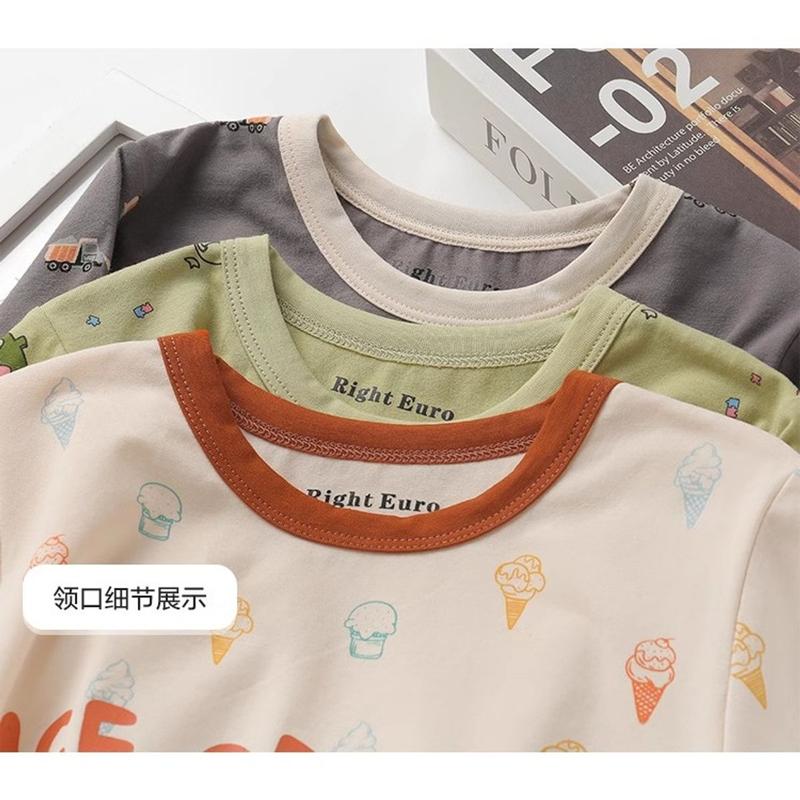 Product Introduction of Bộ quần áo mặc ở nhà bé trai, đồ ngủ bé trai bé gái 19