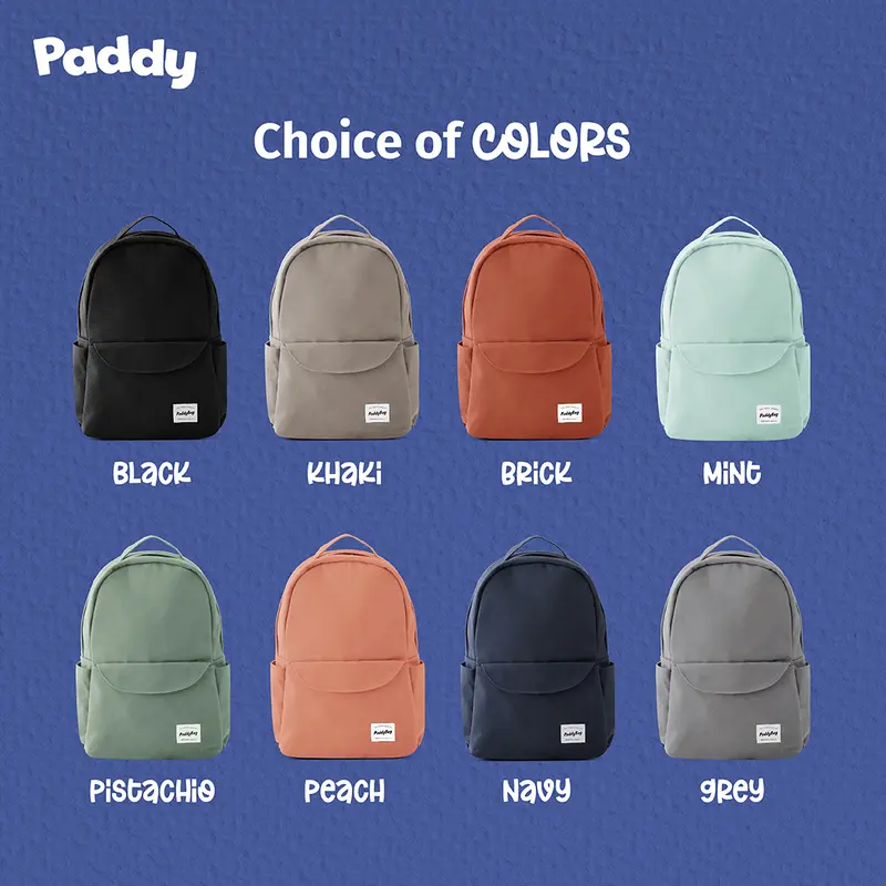 Paddy Tas Ransel Sekolah Millie Premium Backpack Canvas Wanita Paddybag 1