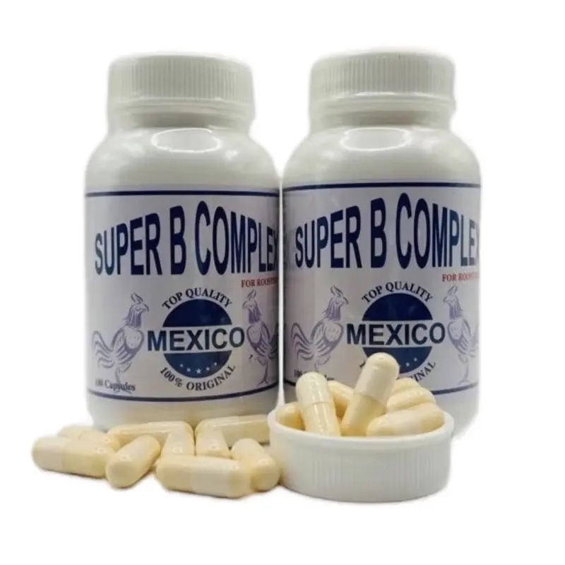 Super B complex [Hũ 100v] - Nuôi đá cao cấp, hỗ trợ thể lực tối đa, không nóng gà, thuốc gà tơ combo tăng bo