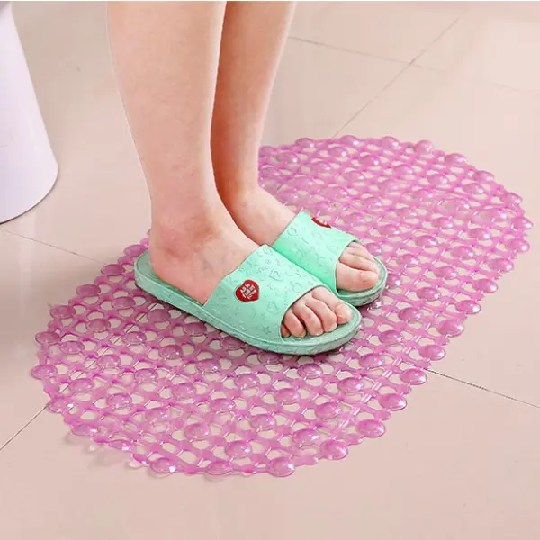 Thảm Chống Trượt, Thảm Chân, Chống Thấm Nước, Thích Hợp Cho Phòng Tắm, Bồn Tắm, Nhà, Thảm Mặt Đất, Keo Dẻo, Có Mút Nhung Cao Su 7