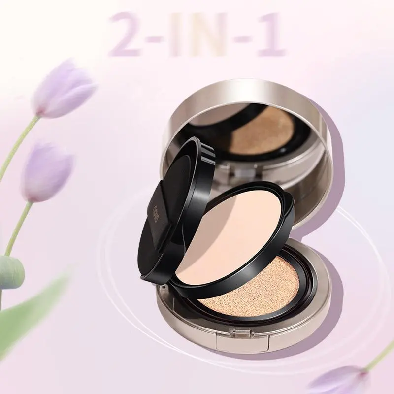 Powder Makeup Air Cushion BB Cream 2 In 1 Face Oil Control Make Up Powder