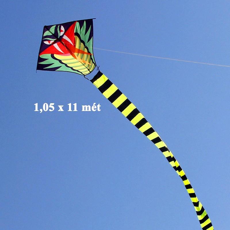 [Tặng 100m dây] Diều rắn in kỹ thuật số đẹp đuôi dài 11m