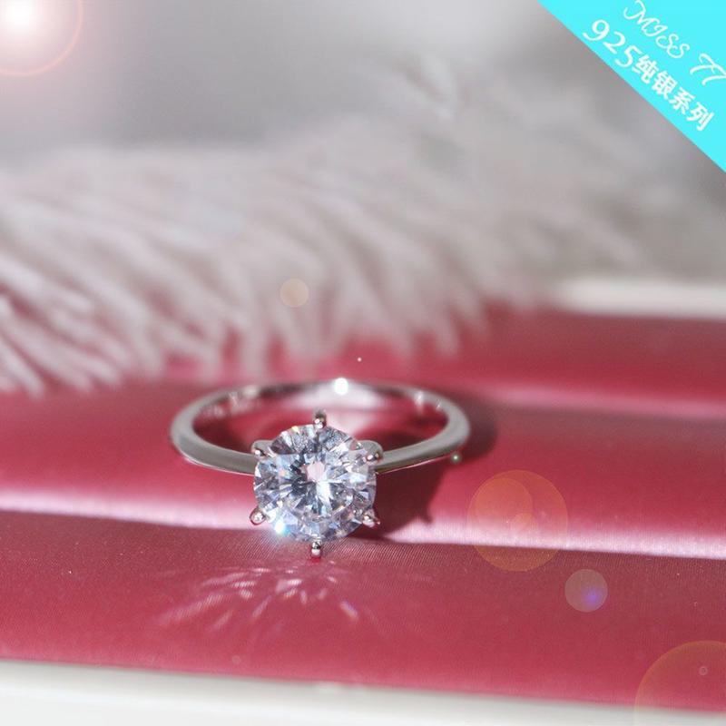 Nhẫn Kim Cương Thời Trang, Bạc Sterling S925, Dành Cho Nữ, Đá Moissanite Mô Phỏng, Có 30 Điểm Và 60 Điểm, Nhẫn Đơn Giản, Thích Hợp Cho Cầu Hôn Và Đám Cưới, Nhẫn Trứng Chim Bồ Câu, [LMY] nhẫn  con  rắn nhẫn  cưới  pnj 2025 nhẫn  đá  năng  lượng 8