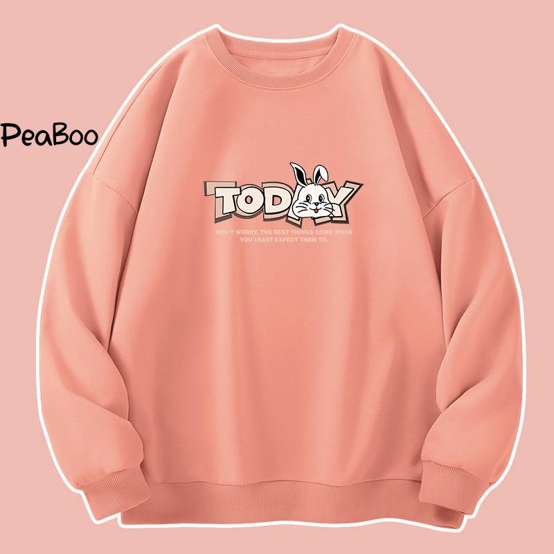 Product Introduction of Áo Sweater Today Nam Nữ By PEABOO Unisex Chất Nỉ Lót Bông Form Rộng 7