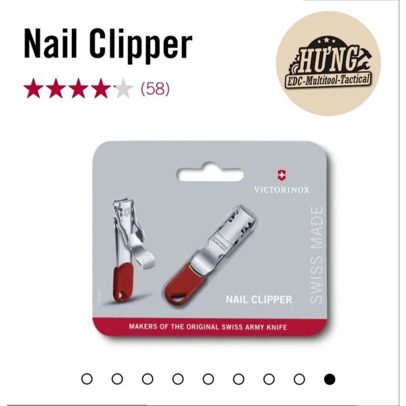 chính hãnġ - Bấm mónġ tay Thụy Sỹ Victorinox NAIL CLIPPER - 8.2050.B1 1