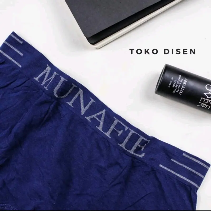 3pcs Pakaian Dalam Pria Celana Boxer pria celana dalam pria import Dewasa Cowok Pendek Katun Sport 2
