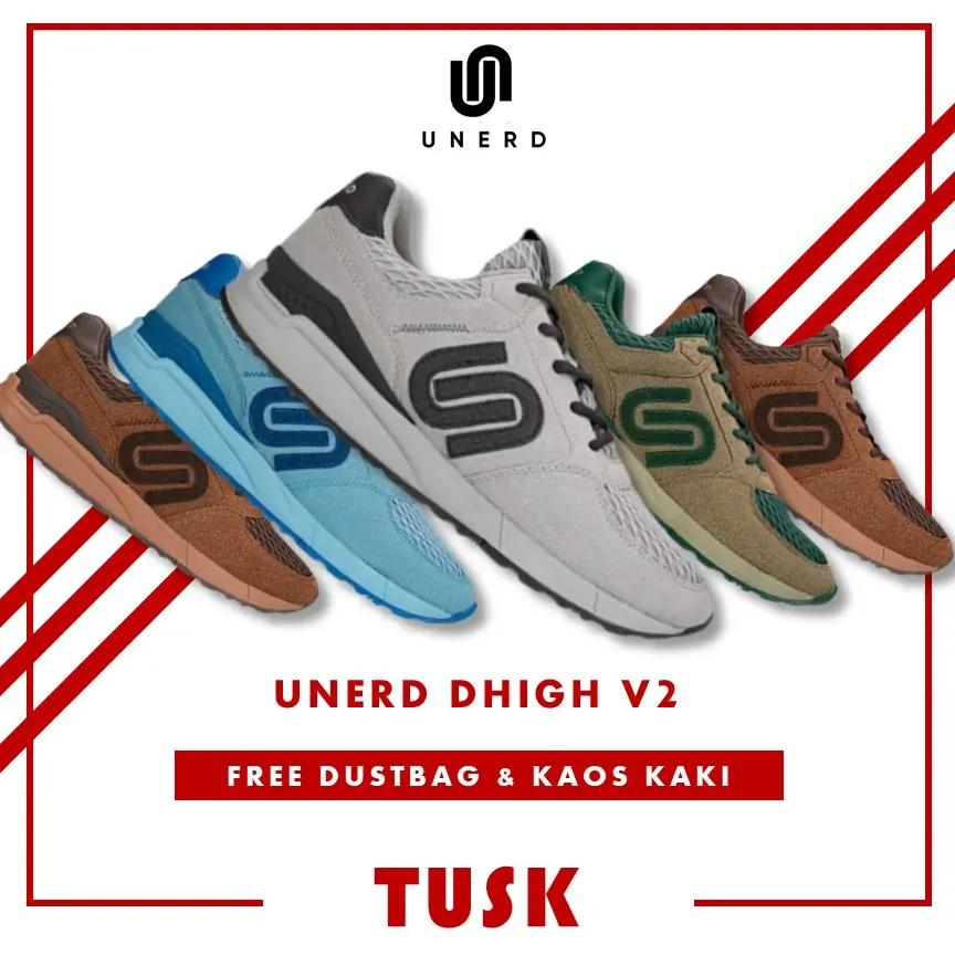 Sepatu Unerd Dhigh V2 Sepatu Sneakers Casual Sport Sepatu Sneakers Olahraga Pria Unerd Original