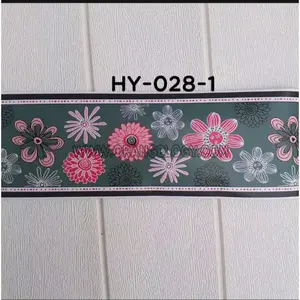 list Border stiker dinding murah dan berkualitas HY028-1 Kertas Sticker