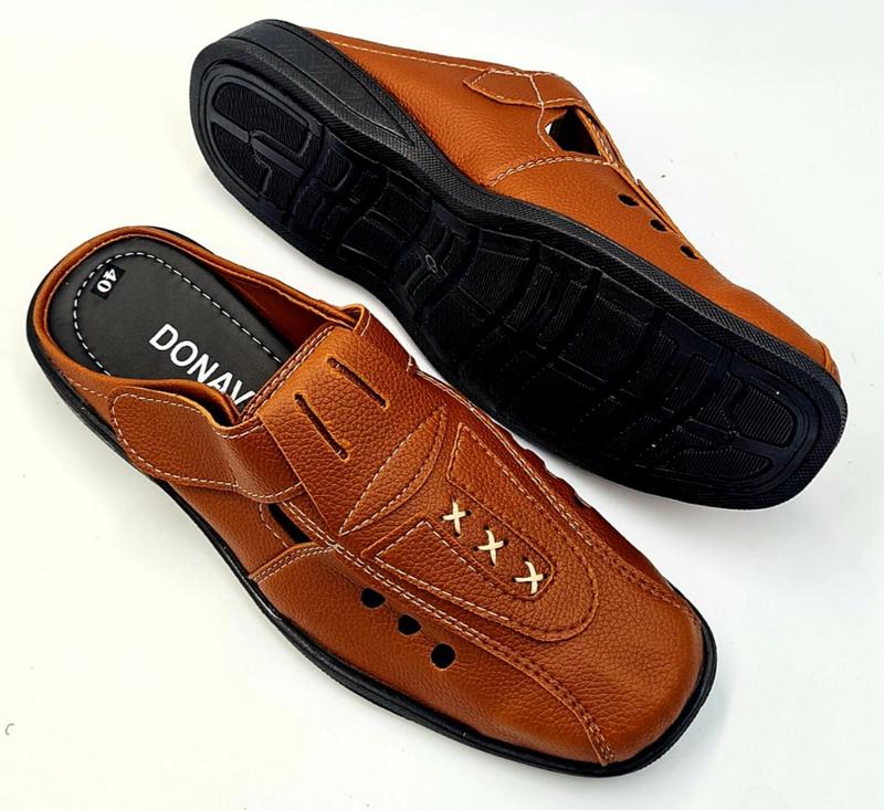 Giày Lười Nam Da Cao Cấp DONAVY Đen Nâu D.GLKC