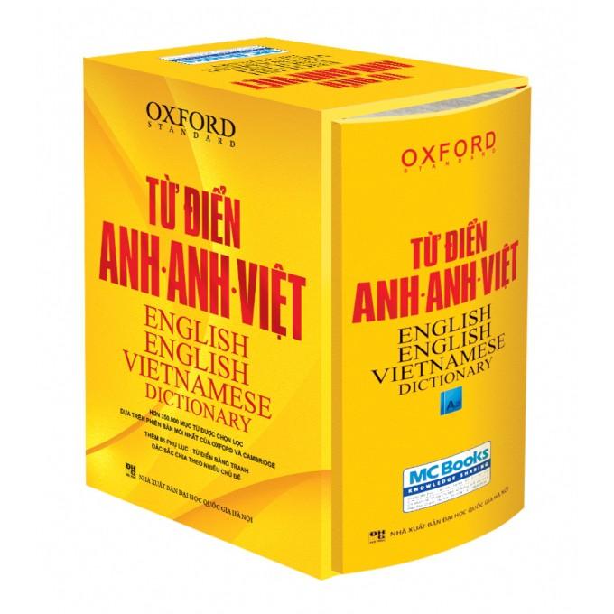 Product Introduction of Sách - Từ Điển Oxford Anh Anh Việt 350.000 Từ (Hộp Cứng Vàng/Đỏ) - MCB 60