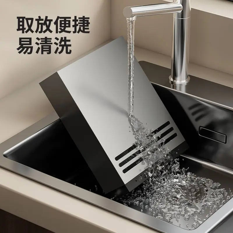 Giá Để Dao, Danle, Giá Để Đồ Nhà Bếp, Không Cần Đục Lỗ, Treo Tường, Để Đựng Dao Và Đũa, Thích Hợp Sử Dụng Trong Gia Đình 6