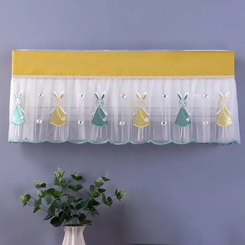 Bọc Chống Bụi Thêu Ren, Cho Các Đơn Vị Điều Hòa Không Khí, Bảo Vệ Và Trang Trí Nhà Cửa, Z9Z2 2