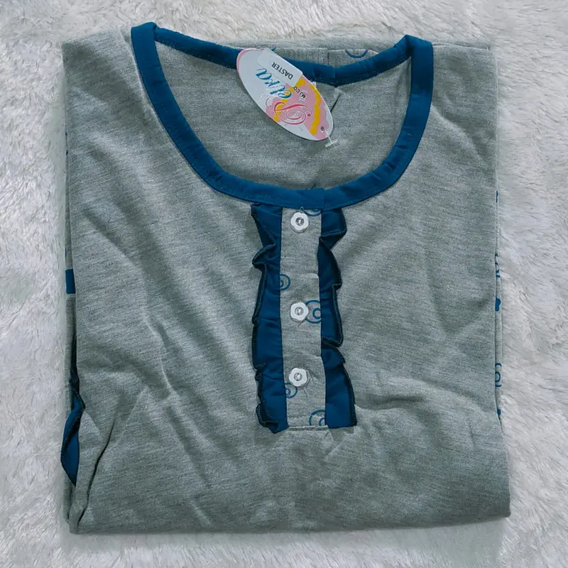 Daster super jumbo XXL Ld 120 cm bahan kaos 6