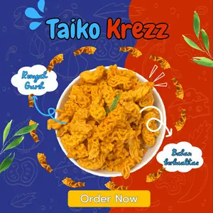 COD Taiko Krezz 500g/1000g – Camilan Puffed Snack Kembung Renyah & Lezat, Makanan Ringan Puff Enak Terbaru 2025, Citarasa Gurih Tak Terlupakan dari Bahan Premium, Cocok untuk Santai, Nonton, Bekal Anak, Teman Kerja & Ngemil Sehari-hari