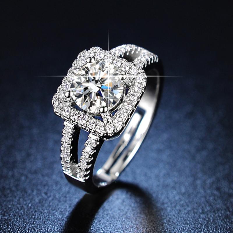 Nhẫn Cưới, Dành Cho Nữ, 1 Karat, Thiết Kế Sáu Chấu 5