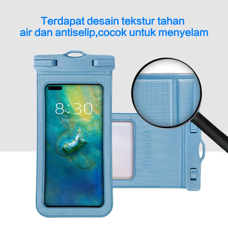 Product Introduction of Kantong Casing Anti Air Mobile Phone Waterproof Mobile Phone Pouch Universal Case Bag Tas Anti Air 1