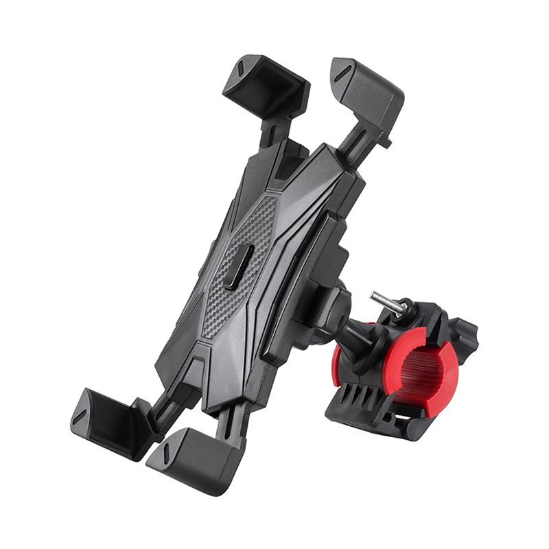 Product Introduction of Motorcycle Bike Phone Holder Shockproof Elastic Phone Mount Stand 360° View Bicycle Phone Holder for 4.8-6.8 Inch Cellphone 25