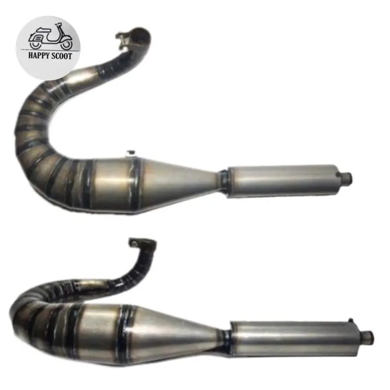 Knalpot vespa racing buang kiri murah