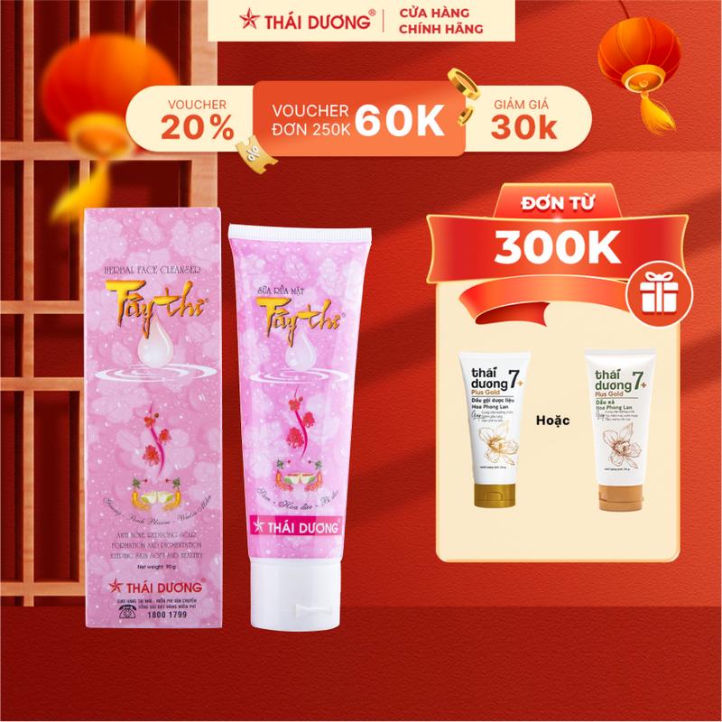 Sữa rửa mặt Tây Thi (Hộp 1 tube x 90g) - Sao Thái Dương