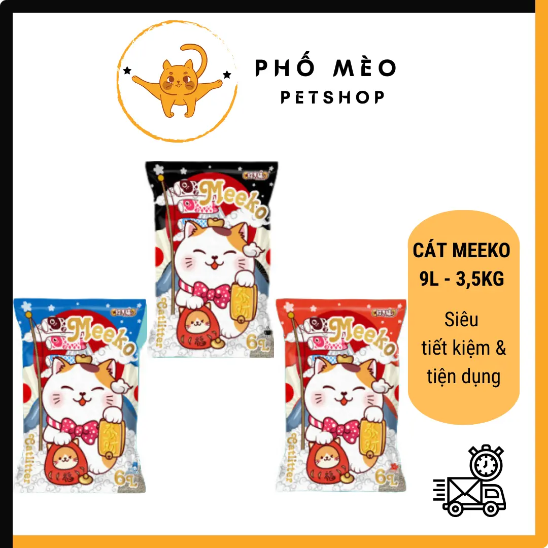 Cát Nhật Meeko 9L - 3,5kg của Maneki Neko