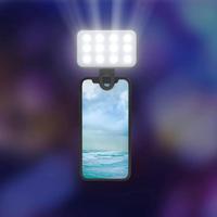Gambar Sankeshu Konferensi Video Penuh Cahaya Multi Fungsi untuk Kamera Komputer dan Aksesori Selfie Putih Lampu Remote Ringlight  LED dari sanke.mall Kab. Tangerang 5 Tokopedia