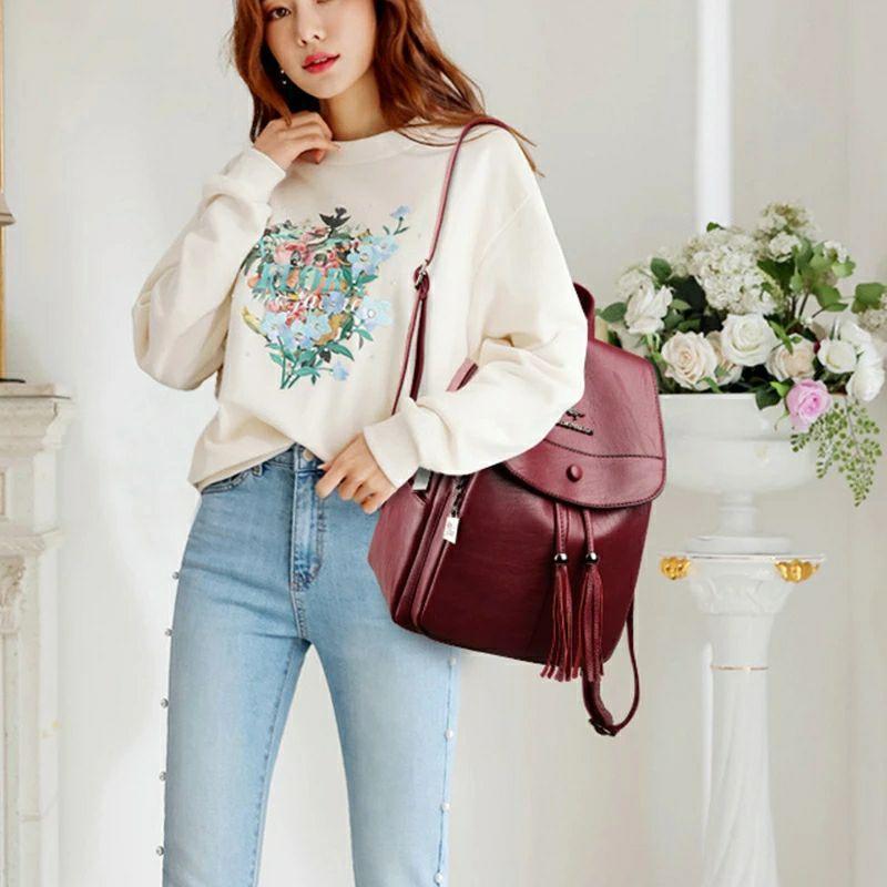 RANSEL WANITA IMPORT TOP ELEGANT BEST QUALITY Pesta ransel  kuliah 5
