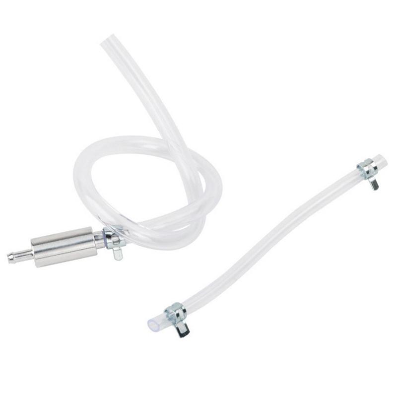 Hydraulic Brake Bleeder Tool Lockable Automotive Brake Fluid Bleeder Bleeding Hose With Non Return One Way Check Valve 8