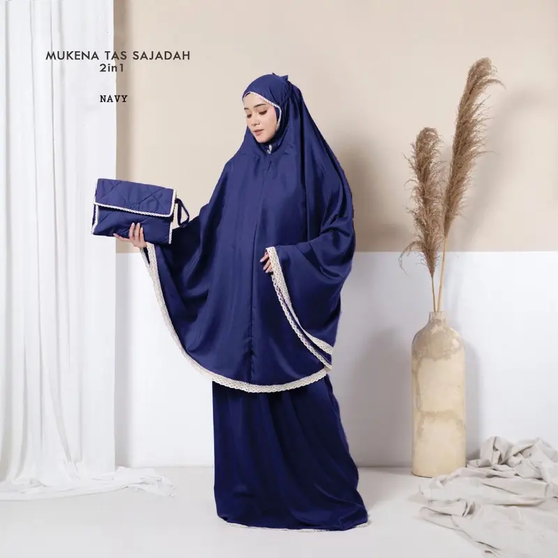 Mukena Dewasa Travelling 2 IN 1 Sajadah Mini Syakaani 2