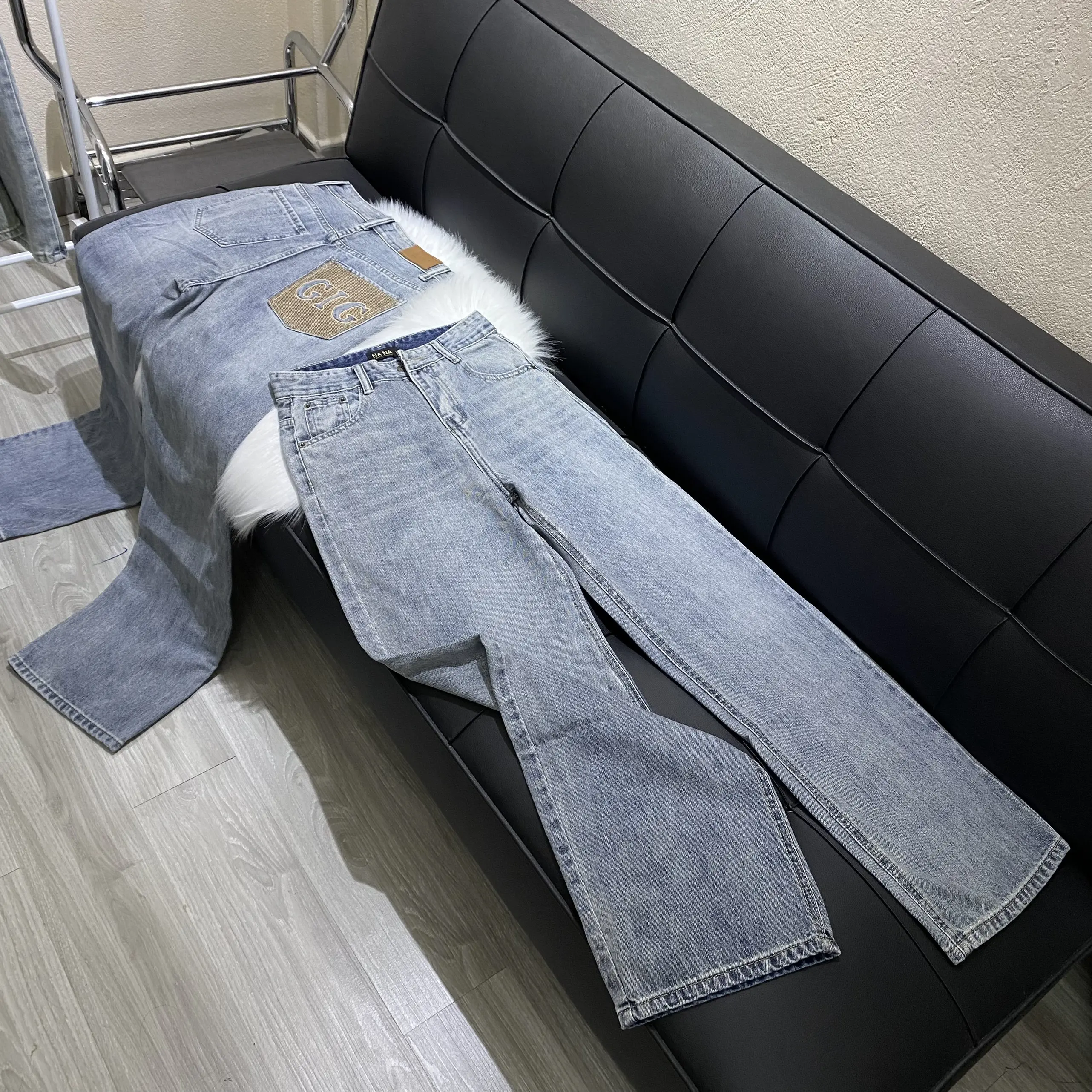 [M8]QUẦN BÒ XUÔNG THÊU TÚI GIC VẢI QCCC PHÔÍ TÚI CÁ TÍNH SUCHIN'S JEANS M8