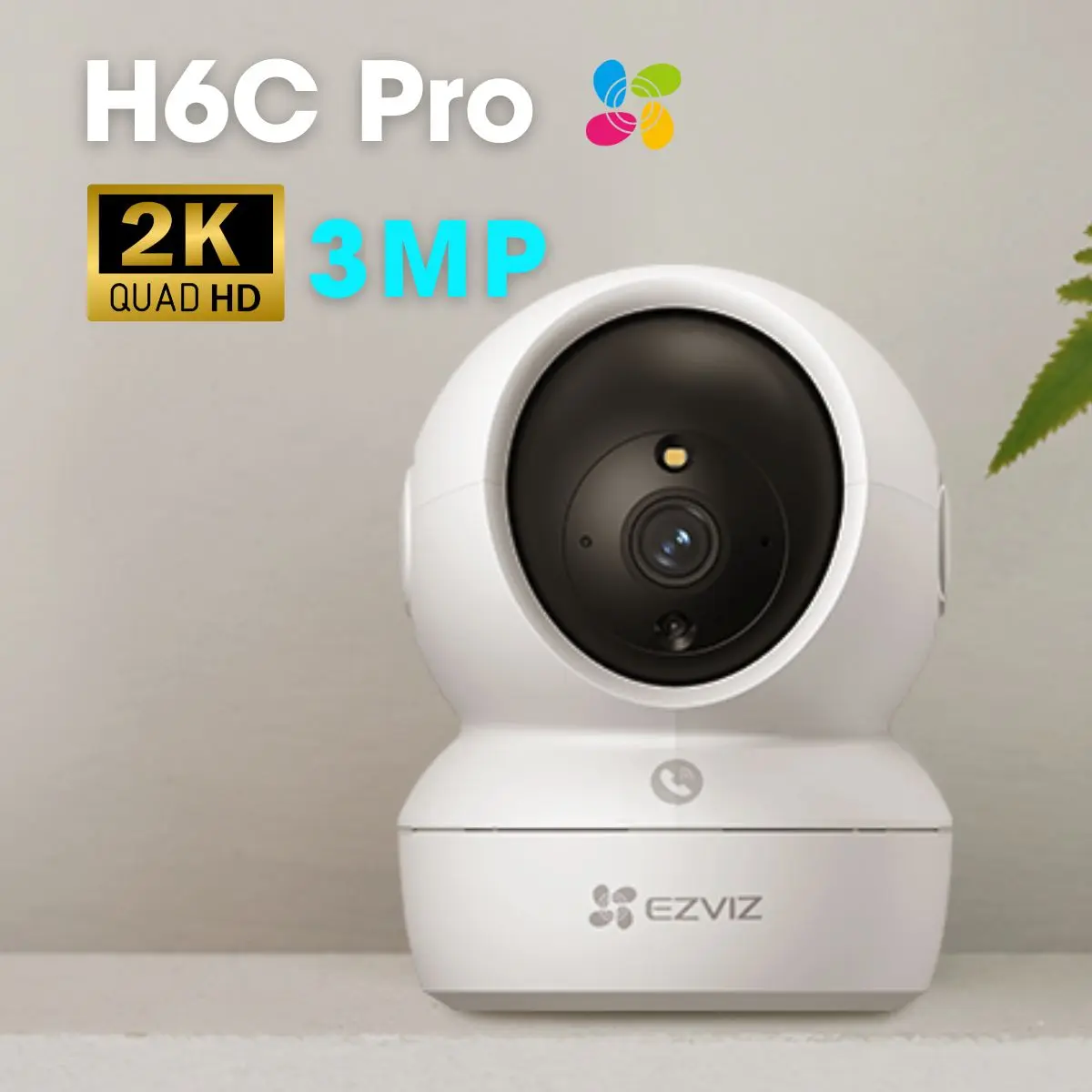Camera Wifi xoay 360 độ EZVIZ H6C PRO 2K 3.0 MP
