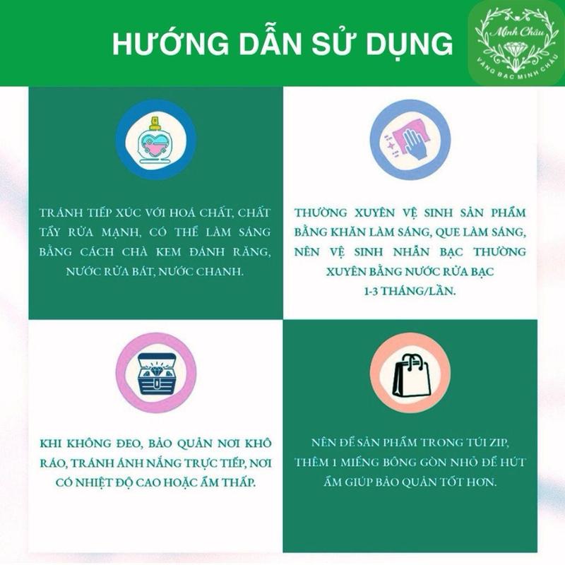 (MC0058) Nhẫn bạc nữ xinh xắn, sang chảnh cho các bạn nữ 4