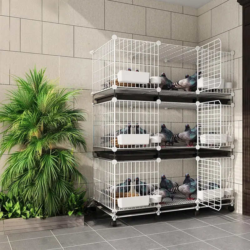 Bird Cage, Multi-layer Bird Cage, Bird Cage for Home, Bird Cage for Pigeon, Duck, Parrot, Pet Supplies, Pet Cage, Bird Supplies 0
