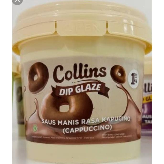 MEDAN Collins Dip Glaze Selai Topping Donut 1 Kg Semua Varian 7