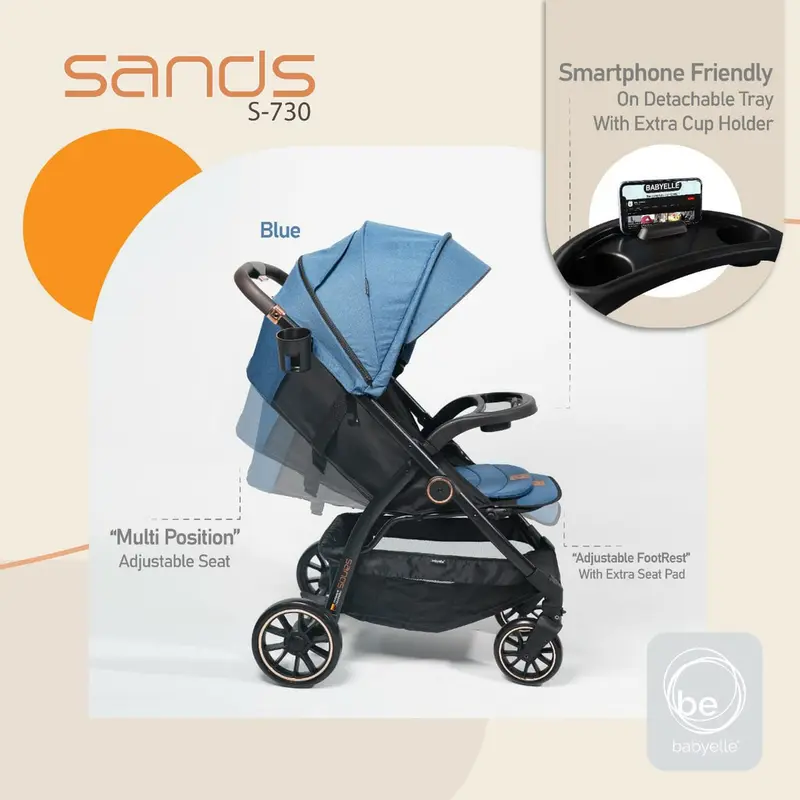 stroller baby  BABYELLE S-730 "SANDS" S-730 3