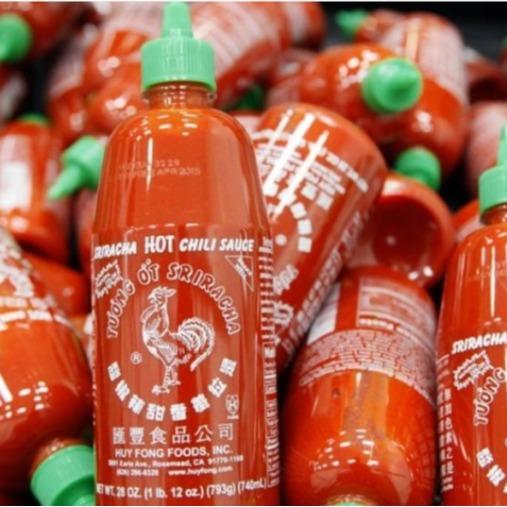 Tương ớt Sriracha 0 Calo không đường HUYFONG 255gr-793gr